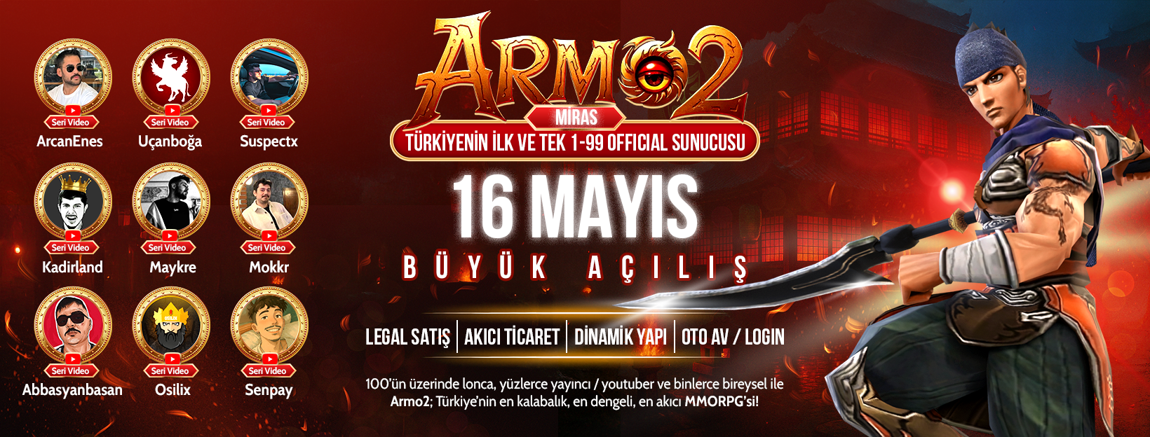 Armo2 1-99 PVP SERVER - Metin2 PvP Server