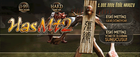 HasMt2 1-99 Pvp Server - Metin2 PvP Server