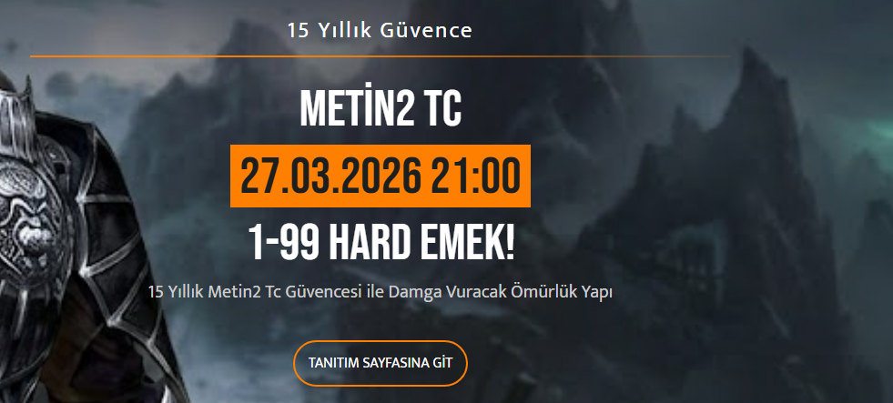 Metin2Tc 1-99 HardSchool PvP SERVER - Metin2 PvP Server