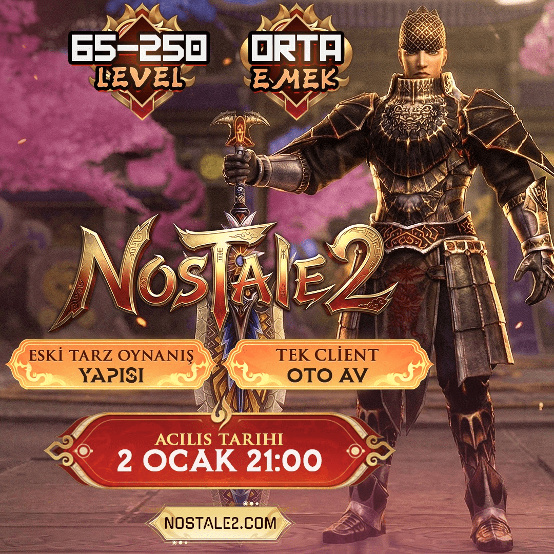 Nostale2 65-250 Metin2 Pvp Serveri - Metin2 PvP Server