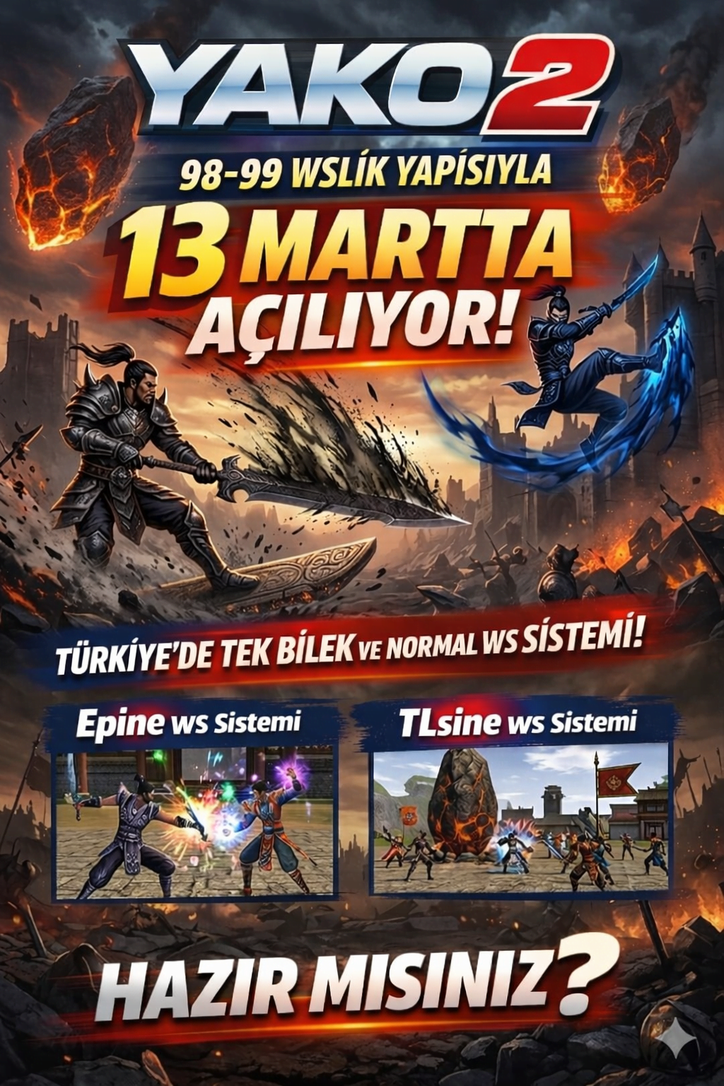 Yako2 98-99 Vslik Pvp Server - Metin2 PvP Server