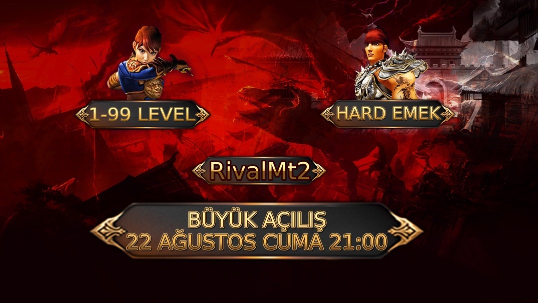 1-99 RivalMt2 Hard Emek 22 Ağustos 21:00 - emek Server Tanıtımı