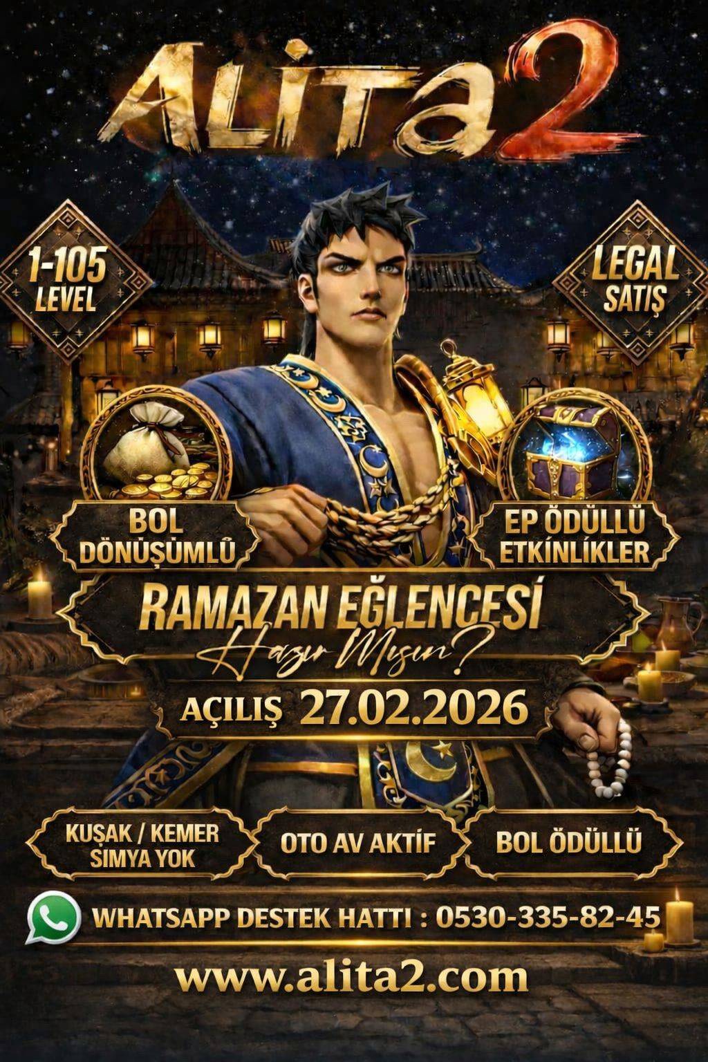 Alita2 1-105 PvP SERVER - emek Server Tanıtımı