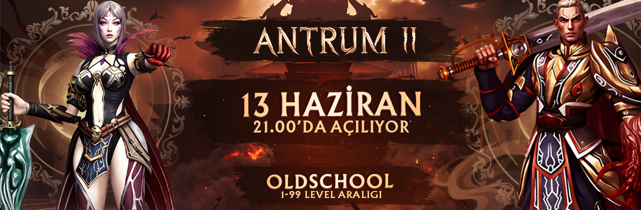 Antrum2 13 Haziran Cuma 21:00 'da açılıyor. - Metin2 PvP Server
