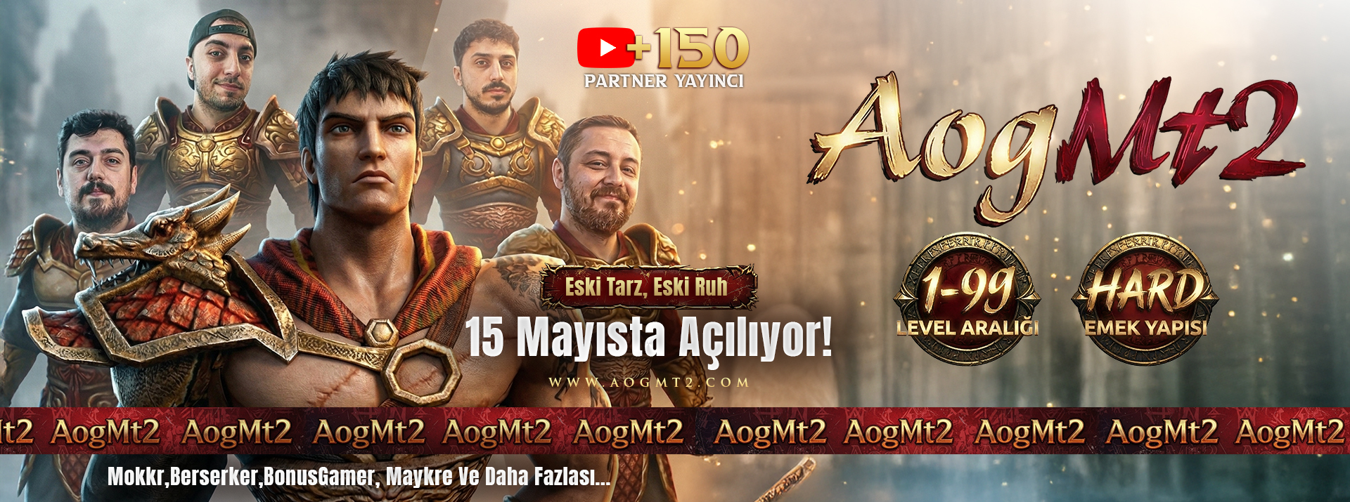 AogMt2 1-99 HardSchool PvP SERVER - emek Server Tanıtımı