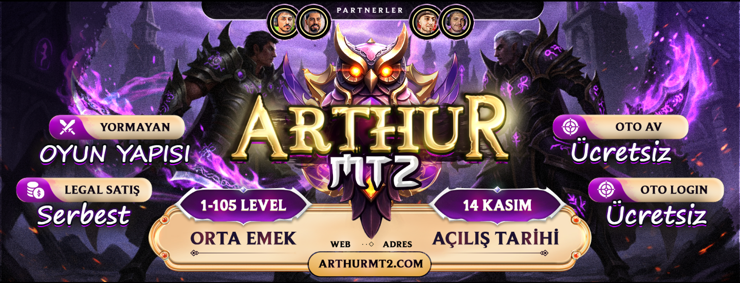 ArthurMt2 1-105 PvP SERVER - Metin2 PvP Server