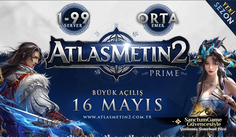 AtlasMetin2 1-99 PVP SERVER - Metin2 PvP Server
