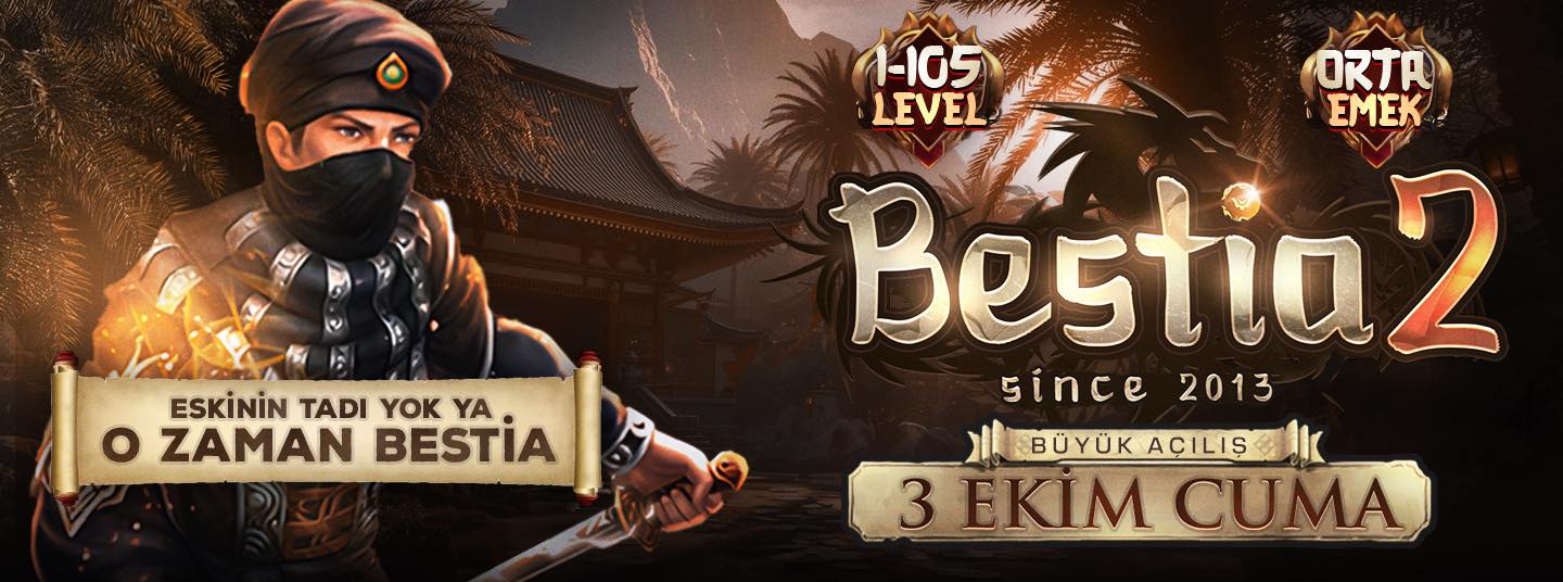 Bestia2 1-105 PvP SERVER - emek Server Tanıtımı