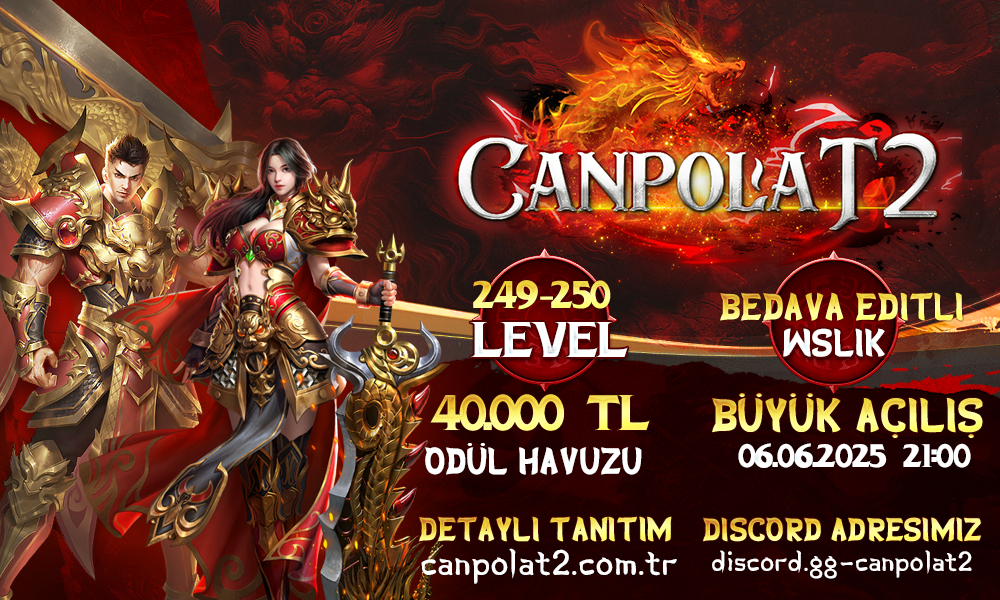 CanPolat2 249-250 PVP SERVER - newschool Server Tanıtımı