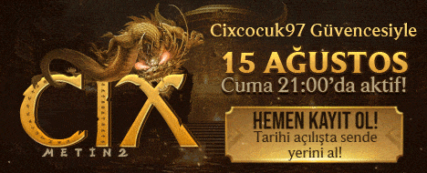 Cix Metin2 - 1 - 105 PvP Server - Metin2 PvP Server