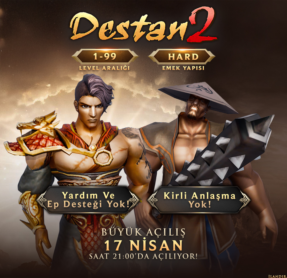 Destan2 1-99 HardSchool PvP SERVER - emek Server Tanıtımı