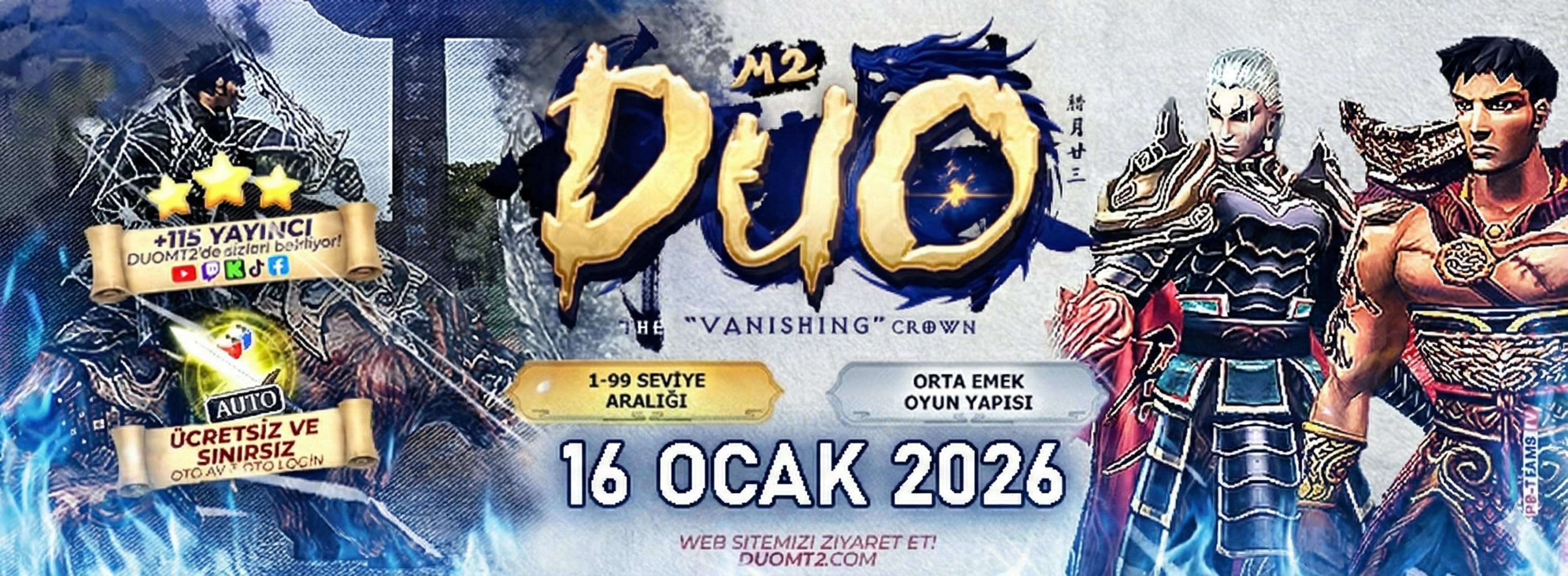 Duomt2 1-99 Metin2 OldsSchool Pvp - emek Server Tanıtımı