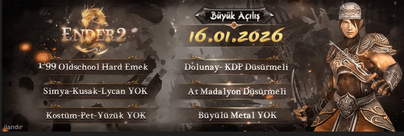 Ender2 1-99 Metin2 Pvp SERVER - Metin2 PvP Server