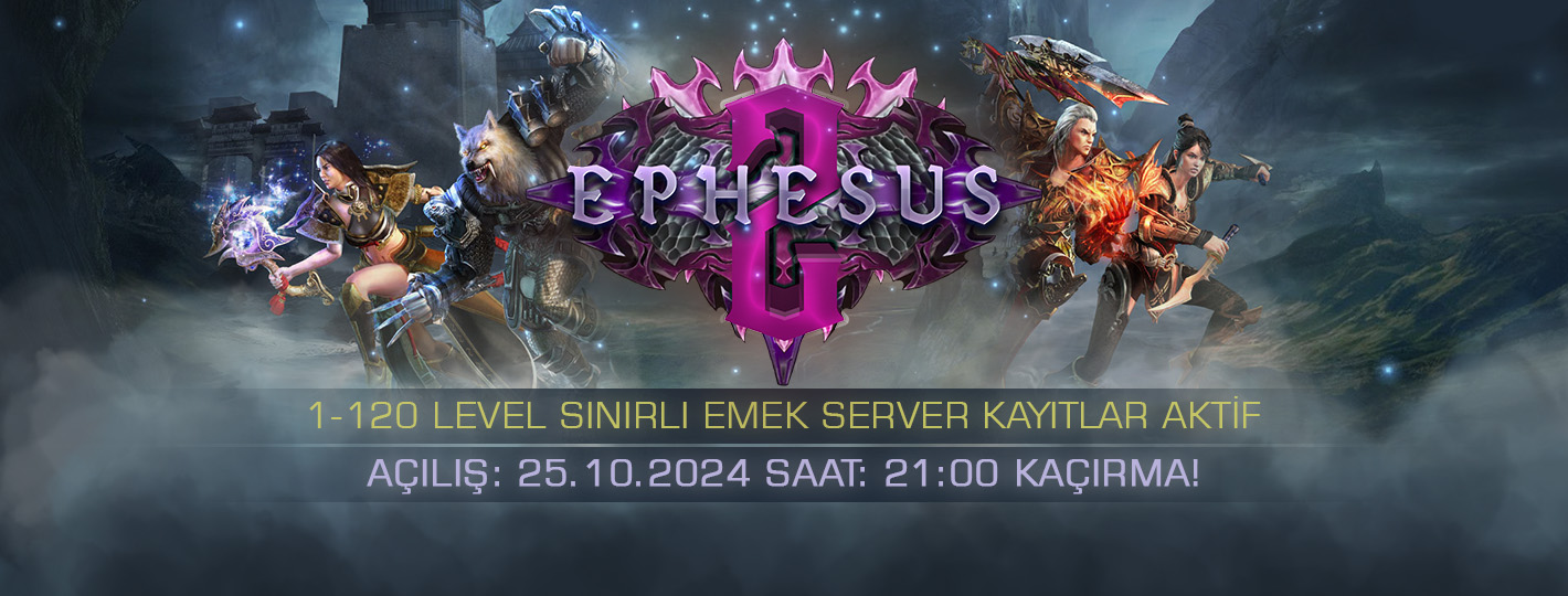 Ephesus2Global BUGÜN AÇILIYOR 21:00 DA KAÇIRMA KATILIM SAĞLA - Metin2 PvP Server