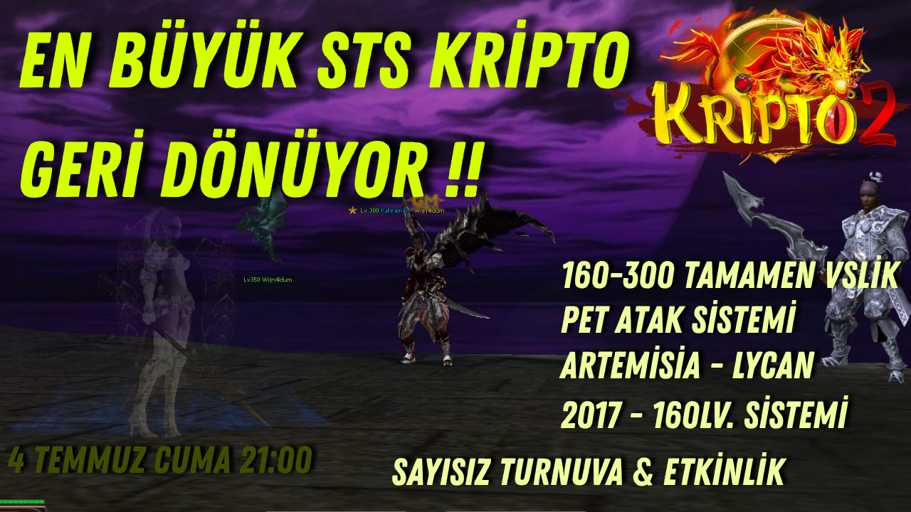 KriptoMt2 - Metin2 PvP Server