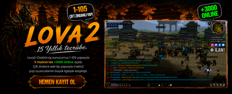 LovaMt2 1-105 Metin2 PvP SERVER - Metin2 PvP Server
