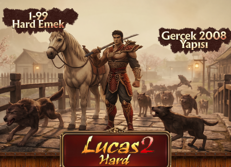 Lucas2 1-99 HardSchool PvP - emek Server Tanıtımı