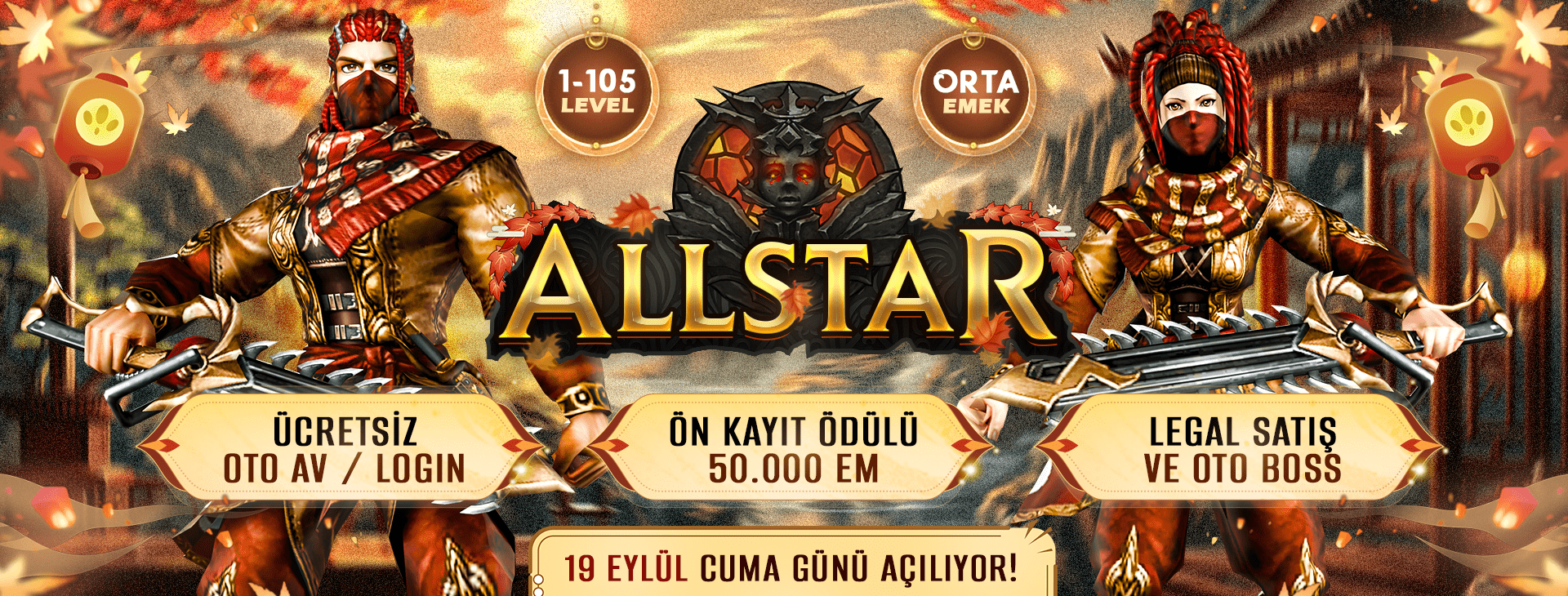 M2Allstar 1-105 PvP SERVER - emek Server Tanıtımı