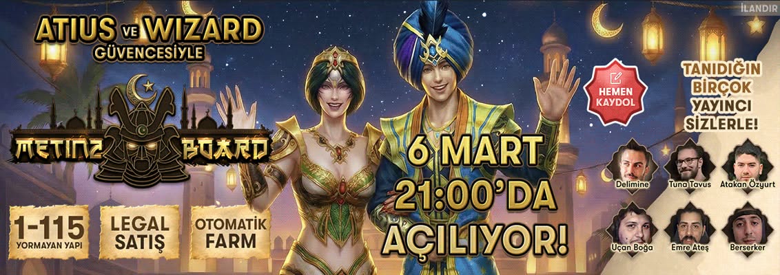 M2Board 1-115 Metin2 Pvp SERVER - newschool Server Tanıtımı