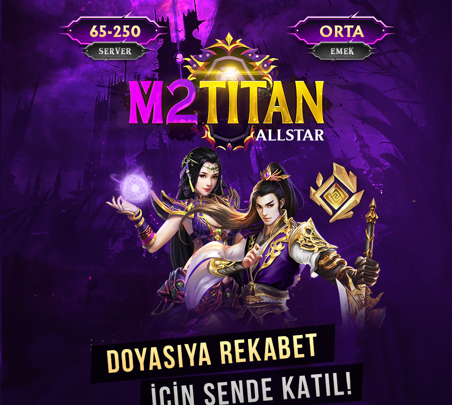 M2Titan 65-250 PvP SERVER - newschool Server Tanıtımı