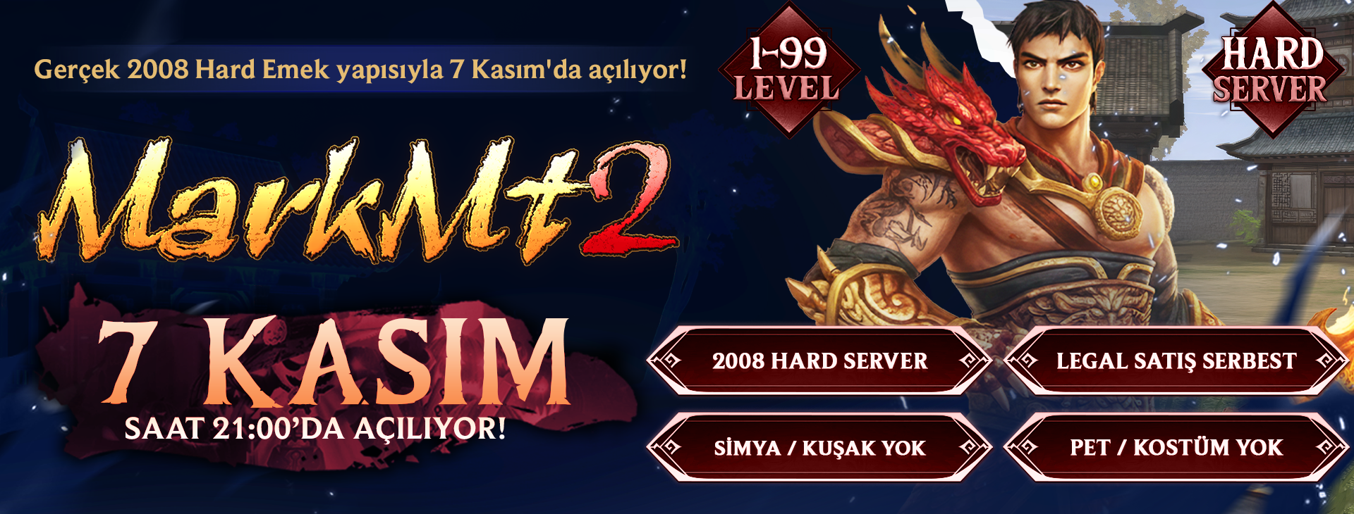 MarkMt2 1-99 HardSchool - emek Server Tanıtımı