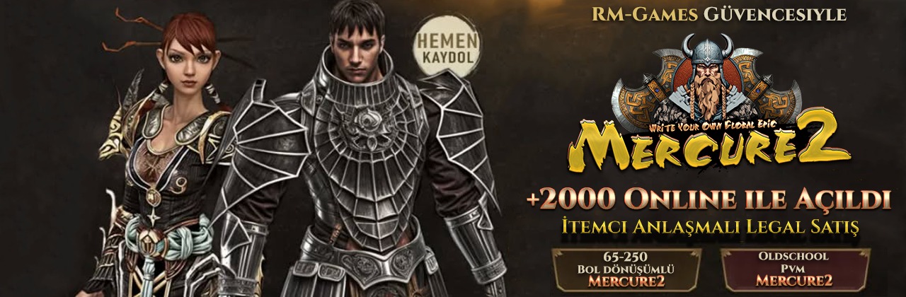 Mercure2 - 65/250 Pvp ve Pvm sunucu - Metin2 PvP Server
