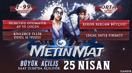 MetinMat 1-99 PVP SERVER - emek Server Tanıtımı