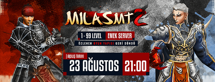 Milas Mt2 -  1-99  Old School - Metin2 PvP Server