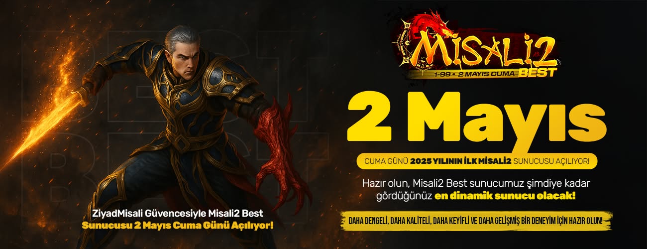 Misali2 1-99 PVP SERVER - emek Server Tanıtımı