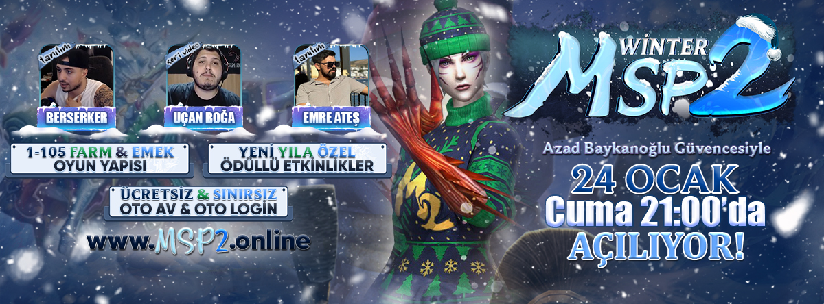 MSP2 WİNTER - Metin2 PvP Server