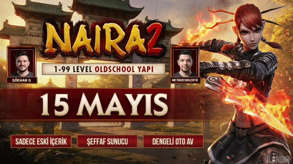 Naira2 1-99 OldSchool Metin2 PvP - Metin2 PvP Server