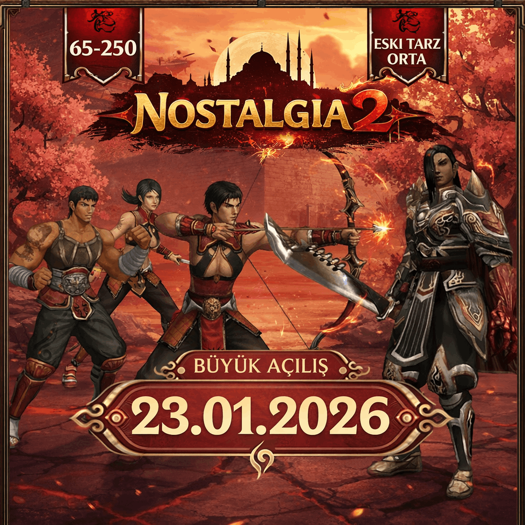 Nostalgia2 65-250 PVP SERVERİ - newschool Server Tanıtımı