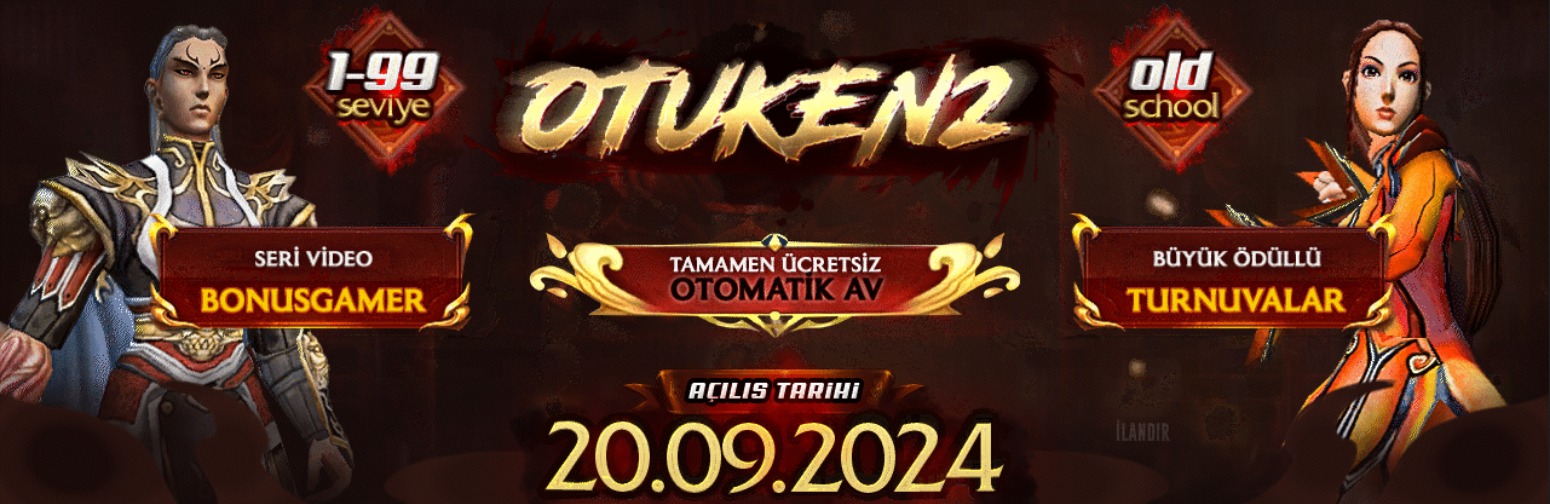 Ötüken2  1-99 Oldschool , Oto avlı yapısı ile - Metin2 PvP Server