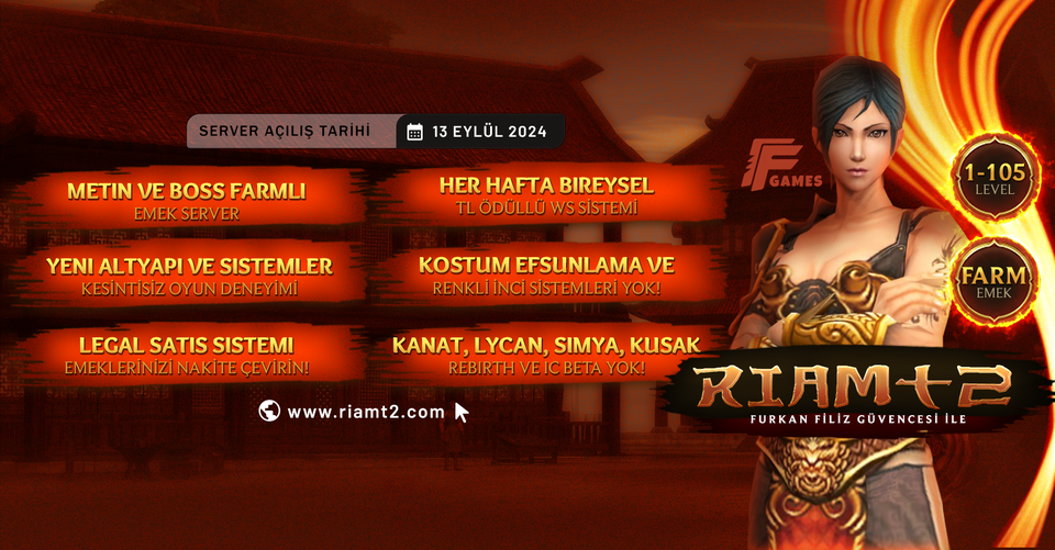 RiaMt2 - Metin2 PvP Server