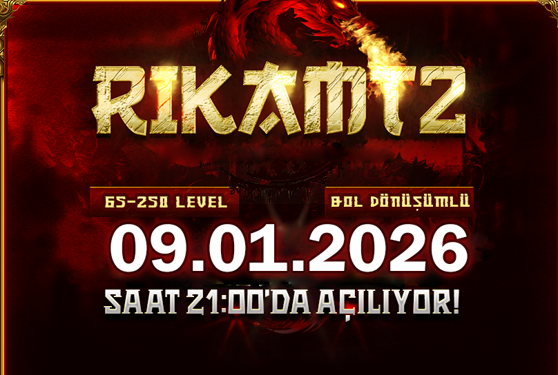 RikaMt2 65-250 PVP SERVER - Metin2 PvP Server