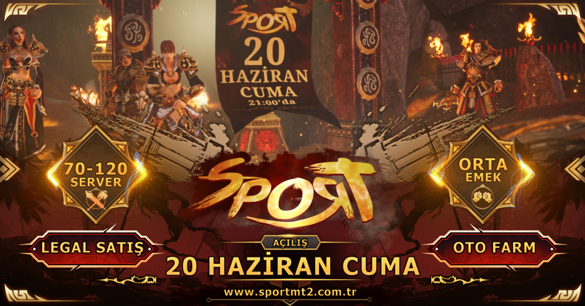 SportMt2 70-120 PVP SERVER - Metin2 PvP Server
