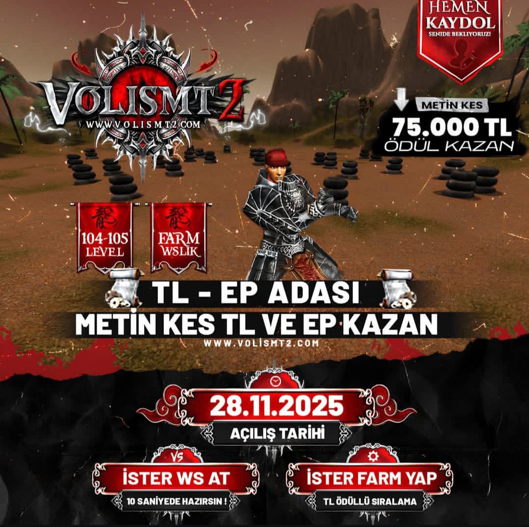 VolisMt2 98-99 Metin2 PvP SERVER - emek Server Tanıtımı