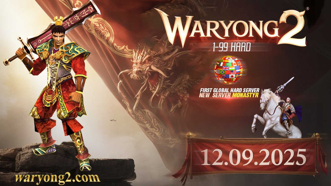 Waryong2 - 1-99 Global - Hard Server - Metin2 PvP Server